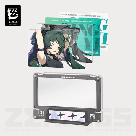 【ゼンレスゾーンゼロ】ゼンゼロ 绝区零 Zenless Zone Zero「影画シリーズ」 PETカード アクリルフレーム 特務捜査班（全3種）※180日以内発送予定
