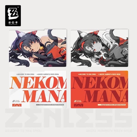 【ゼンレスゾーンゼロ】ゼンゼロ 绝区零 Zenless Zone Zero「影画シリーズ」PETカード アクリルフレーム 邪兎屋（全4種）※180日以内発送予定