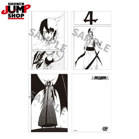 【BLEACH】SHONEN JUMP SHOP 上海 ジャンプショップ中国限定 ポストカード3枚セット（全8種）