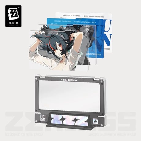 【ゼンレスゾーンゼロ】ゼンゼロ 绝区零 Zenless Zone Zero「影画シリーズ」 PETカード アクリルフレーム 特務捜査班（全3種）※180日以内発送予定