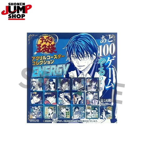【テニスの王子様】テニプリ SHONEN JUMP SHOP 上海 ジャンプショップ中国限定 アクリルコースター コレクション ENERGY（全16種）