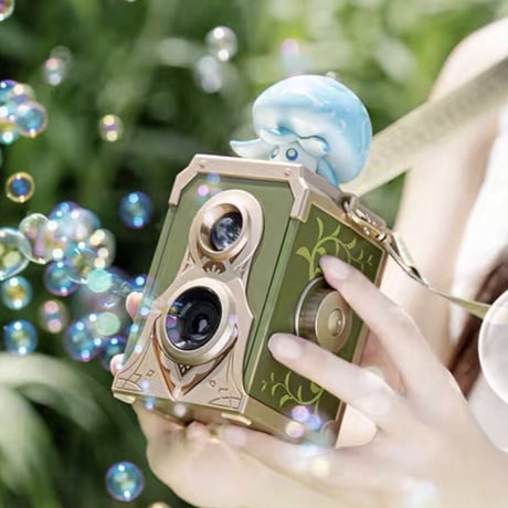 【原神】2023年夏祭り 「夏日・庆典」シリーズ プカプカ水キノコン フォトバブルマシン 韓国会場グッズ事後通販（全1種） ※10月末発売予定