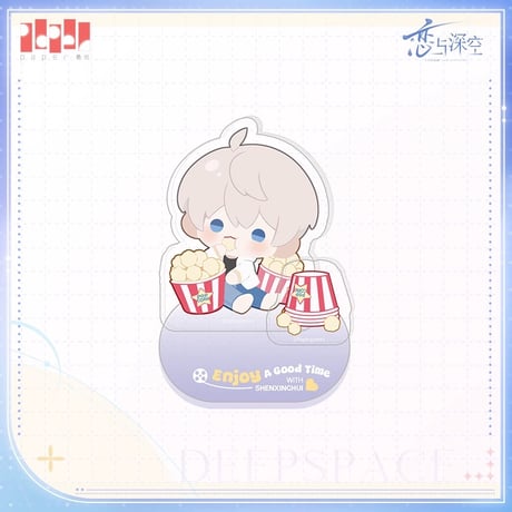 5/27〆【恋と深空】Love and Deepspace 中国通販 「観影時光」Movie Time メモスタンド アクリルクリップ（全3種） ※予約販売