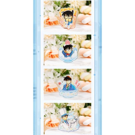 【名探偵コナン × AIMON 艾漫】中国限定発売 「原画」シリーズ アクリルバッジ （全12種）※予約販売