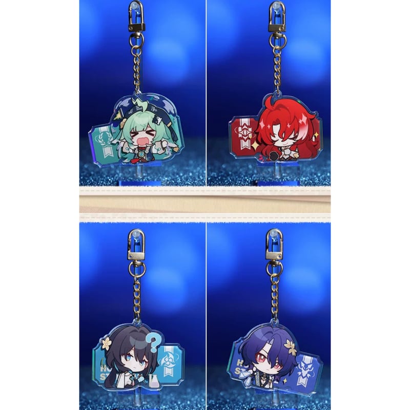崩壊スターレイル EDIYA 韓国　海外限定アクリルスタンドキーホルダーセット 崩壊スターレイル EDIYA 韓国 海外限定アクリルスタンド