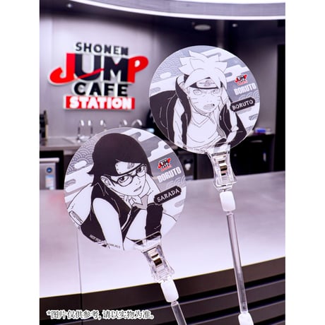 数量限定【BORUTO-ボルト-】SHONEN JUMP CAFE STATION 上海 中国期間限定 原画 PVCコースター（全8種）