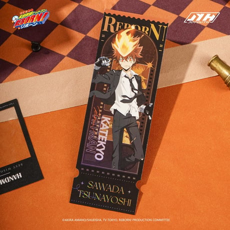 【家庭教師ヒットマンREBORN!リボーン × Joyouth】中国限定発売 「戦損」トレーディング ホログラムチケット（全8種）