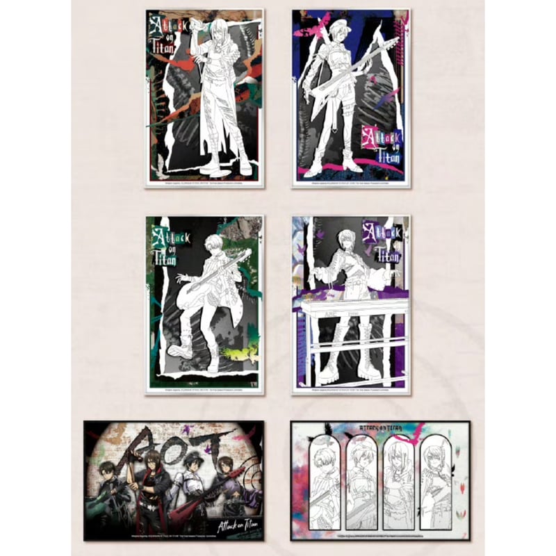 進撃の巨人 × 次元波板糖】2025年中国限定 コラボカフェ 「摇滚世代