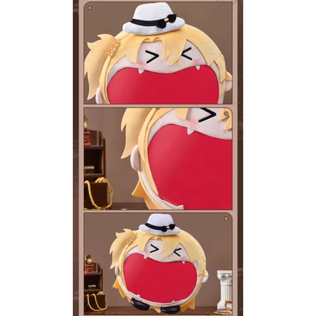 【NIJISANJI EN × Bilibili Goods】にじさんじ Luca Kaneshiro 「超開心」UWAシリーズ 収納バッグ 4ways 痛バッグ ぬいバッグ （全1種） ※予約販売