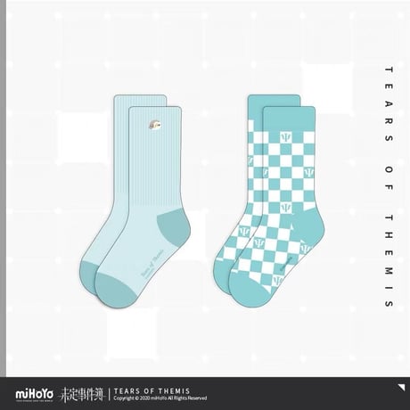 【未定事件簿】「随行」ソックスセット 2足組 ※予約販売