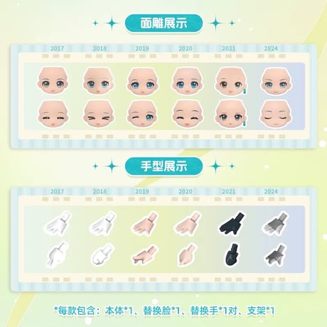【初音ミク × 布鲁可】中国限定発売 綺遇記Q「未来有你」トレーディング ミニフィギュア （通常版全6種/シークレット全1種）