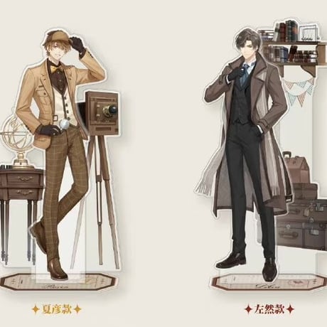 【未定事件簿× IPSTAR】2022年中国期間限定 コラボカフェ アクリルスタンド（背景付き）  ※11月11日発売