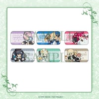 【Fate/Grand Order】FGO 簡体字版 「8周年」スクエア SD ちびキャラ トレーディング 缶バッジ （全6種）※24年12月以降発送予定