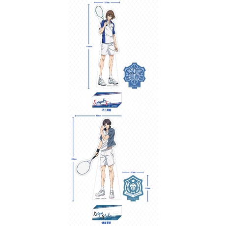 【新テニスの王子様】テニプリ 中国発売 BOOMCOMIC アクリルスタンド アクスタ（全11種）