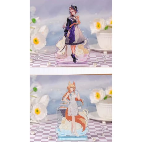 事後通販【アークナイツ × IPSTAR】中国限定 「茶会之約」 コラボカフェ アクリルスタンド アクスタ（全6種）