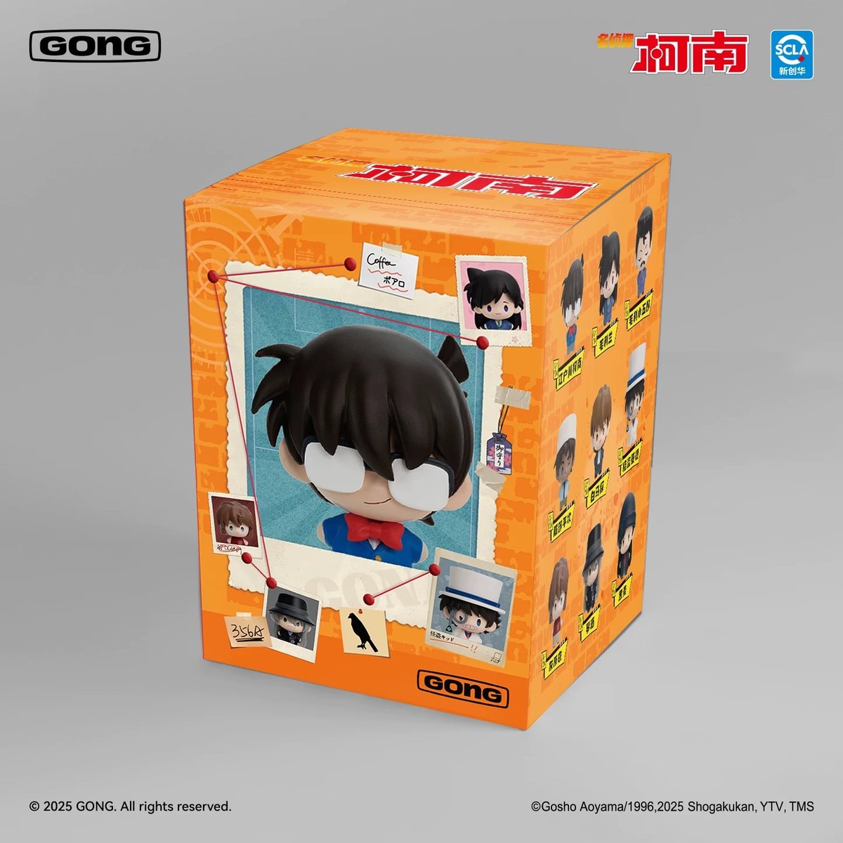 名探偵コナン 中国限定 POPMART GONG MING secret BOX BOX特典）【名探偵コナン × 共鳴 GONG】Detective Conan × POPM