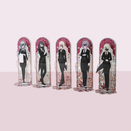 【BanG Dream! It's MyGO!!!!! × ローソン】バンドリ！中国限定 罗森LAWSON コラボ アクリルスタンド Ave Mujica（全5種）