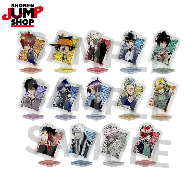 家庭教師ヒットマンREBORN! アクリルminiフィギュア 9種セット 家庭教師ヒットマンREBORN!リボーン】SHONEN JUMP SHOP 上海 ジャンプシ