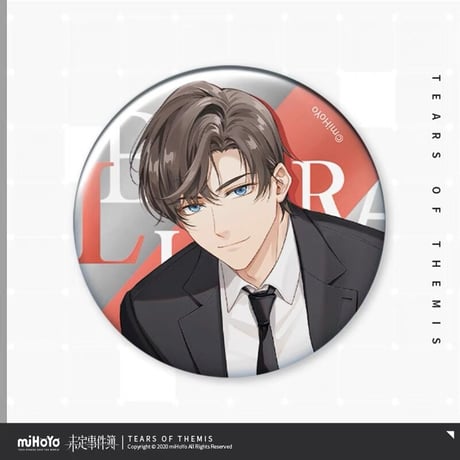 【未定事件簿】「心动档案」缶バッジ 58mm  ※予約販売