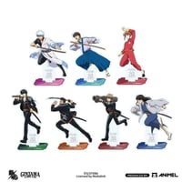 中国再販【銀魂】ギン猫 シリーズ 缶バッジ（全8種） | 神里屋