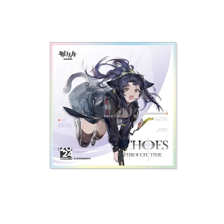 01/05〆 事後通販【アークナイツ × IPSTAR】Arknights 2024年中国限定コラボカフェ 「ECHOES 時遇回响」サインボード 色紙（全6種）