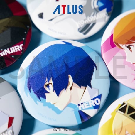 【ペルソナ3 リロード：P3R 】Atlus SEGA STORE 中国限定発売 Persona 3 Reload デコレクション トレーディング 缶バッジ（全10種）