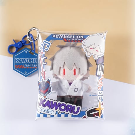 【新世紀エヴァンゲリオン × Bilibili Goods】EVANGELION 中国期間限定 POP UP「Falling in Winter」超可愛補完計画PATCH 透明収納バッグ（全5種）
