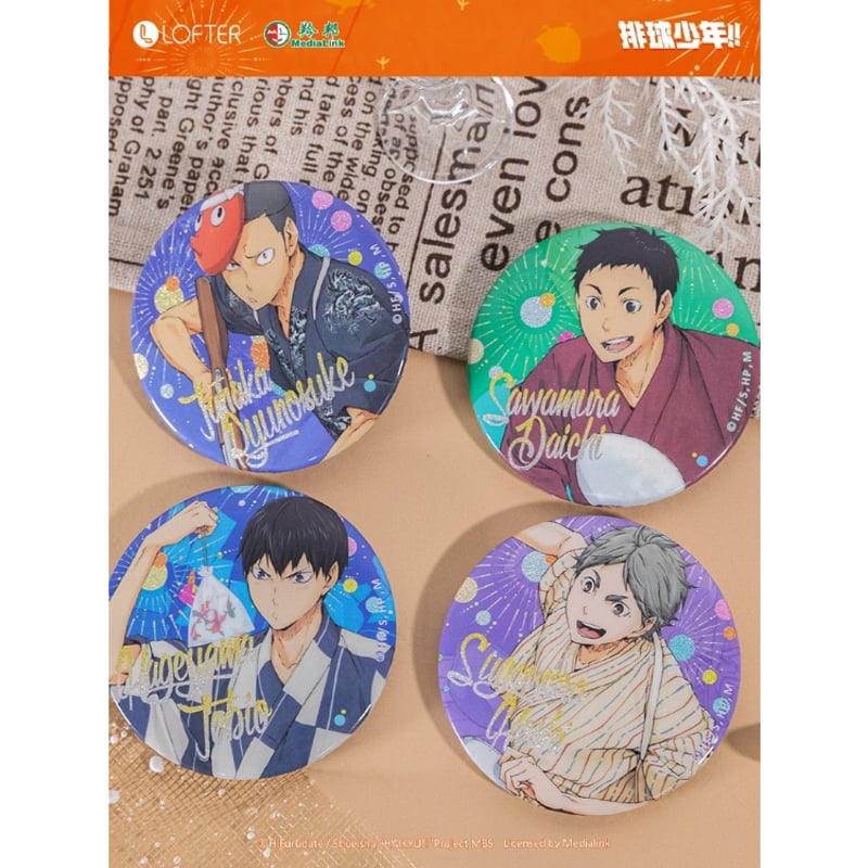 ハイキューLOFTコラボ缶バッジ ハイキュー!!プラザ」仙台ロフト開催！限定グッズ＆購入特典を
