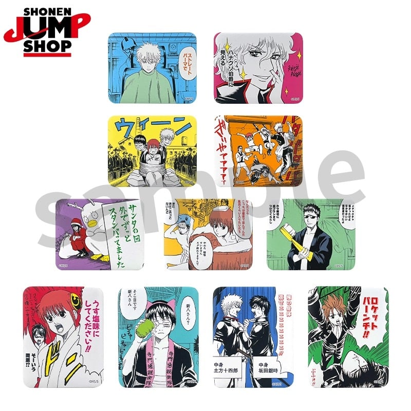 銀魂】SHONEN JUMP SHOP 上海 ジャンプショップ中国限定 珍場面 缶