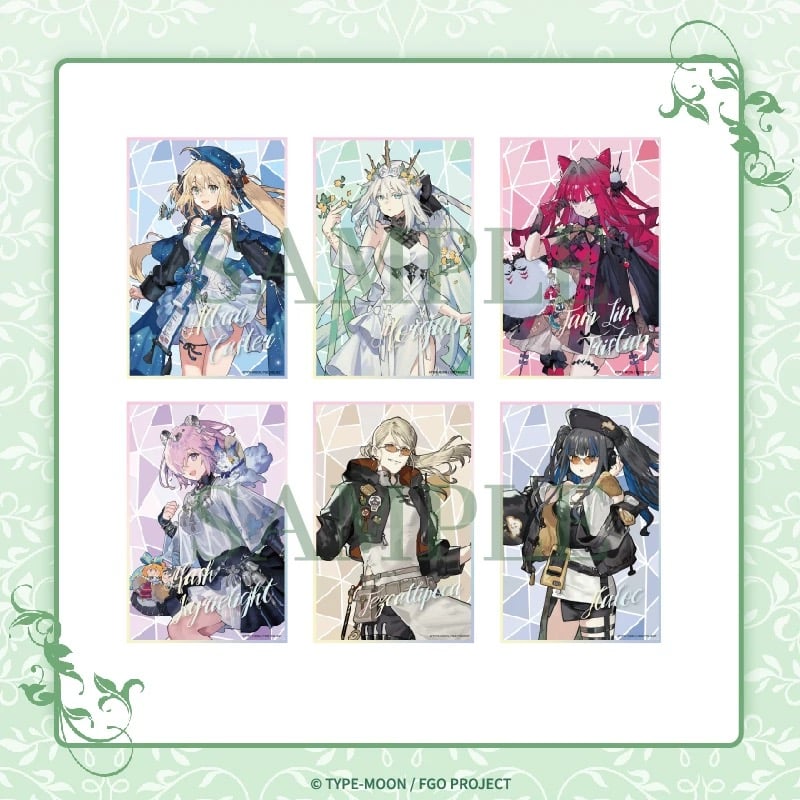 Fate/Grand Order】FGO 簡体字版 「8周年」等身 トレーディング 色紙