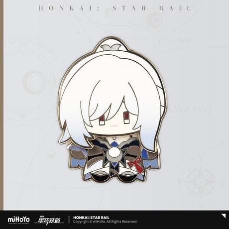 【崩壊：スターレイル】Honkai Star Rail ちびキャラ メタルバッジ 金属バッジ（全6種）※180日以内発送予定