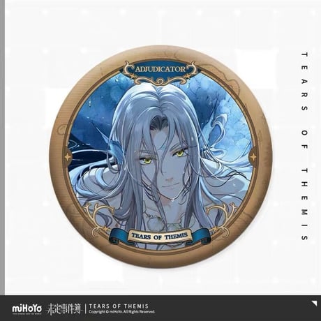 【未定事件簿】「漫想夜话」缶バッジ 58mm ※予約販売