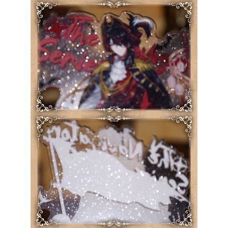 【NIJISANJI EN × Bilibili Goods】にじさんじ Luxiem「航海家」シリーズ ピカピカ アクリルスタンド アクスタ Luca / Vox（全2種） ※予約販売
