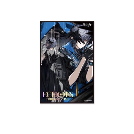 01/05〆 事後通販【アークナイツ × IPSTAR】Arknights 2024年中国限定コラボカフェ 「ECHOES 時遇回响」カウントダウン アクリル グリッター 色紙（全3種）