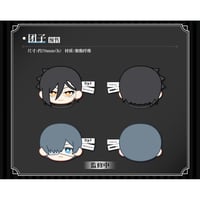 【黒執事 寄宿学校編 × 次元波板糖】BlackButler 2025年中国限定 コラボカフェ ぬいぐるみ マスコット（全2種）