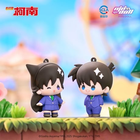 【名探偵コナン × Minidoll 迷你多】Detective Conan 中国限定発売 「wow娃偶楽園」シリーズ ミニフィギュア キーホルダー（全8種）