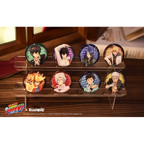 【家庭教師ヒットマンREBORN!リボーン × Rua娃吧】中国発売 トレーディング 缶バッジ 約58mm（全8種）