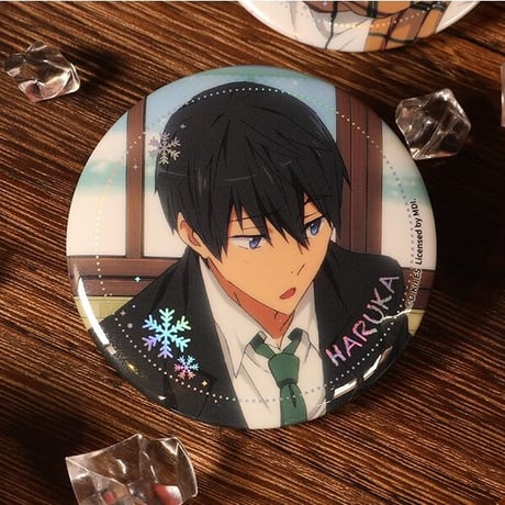 【Free!-Eternal Summer-】中国発売 星河「冬日」 トレーディング缶バッジ 58mm（全5種） ※60日以内発送予定