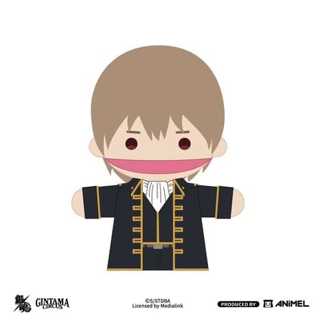 【銀魂 × ANiMEL】GINTAMA CIRCUS 中国発売 「20周年記念」 手指パペット 指人形 ぬいぐるみ（全7種）