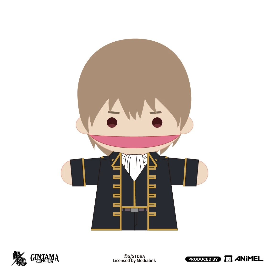 神楽　銀魂　サンリオ　ぬいぐるみ　指の上シリーズ 銀魂 坂田銀時 サンリオ 指の上シリーズ ぬいぐるみ