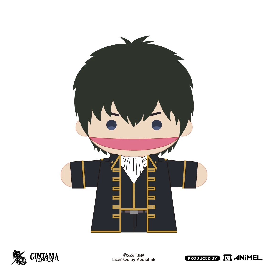 神楽　銀魂　サンリオ　ぬいぐるみ　指の上シリーズ 銀魂 サンリオキャラクターズ 指の上シリーズ ぬいぐるみ 神楽