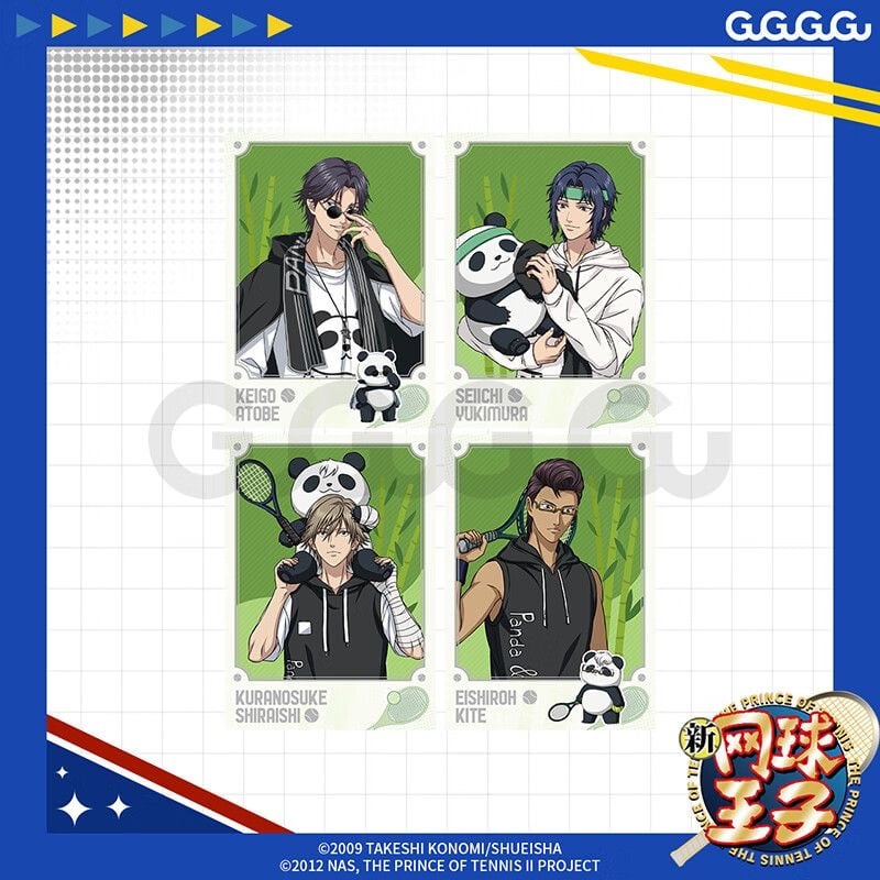 新テニスの王子様 × GuGuGuGu】テニプリ 中国限定発売 「パンダ
