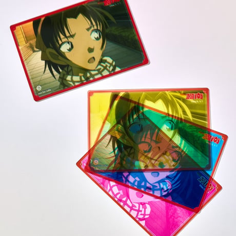 在庫販売【名探偵コナン】2025年中国限定 「永遠の一瞬」POP UP SHOP 三色クリアカード（全9種）
