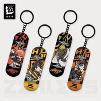 【ゼンレスゾーンゼロ】ゼンゼロ 绝区零 Zenless Zone Zero 「丽都シリーズ」 ちびキャラ SD 指先スケートボード型 キーホルダー 白祇重工（全4種）※180日以内発送予定