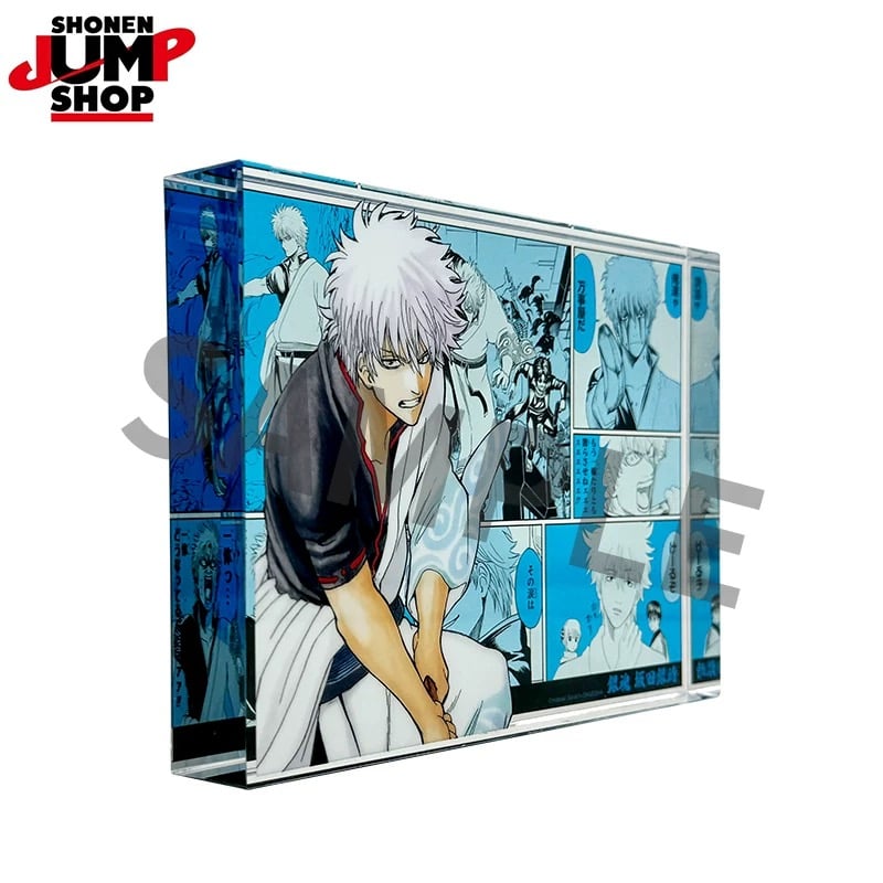 JUMPSHOP ジャンプショップ 中国 上海 銀魂 アクリルブロック 銀時 銀魂】SHONEN JUMP SHOP 上海 ジャンプショップ中国限定 名場面