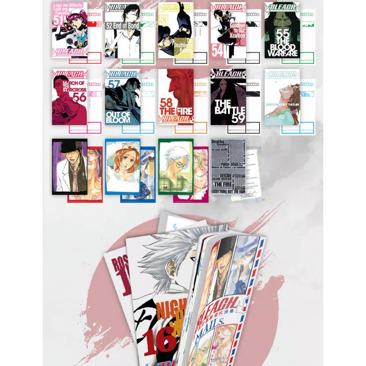 特典‪Set.A付き）【BLEACH】柒海図書 中国発売 簡体字版 MAILs‬