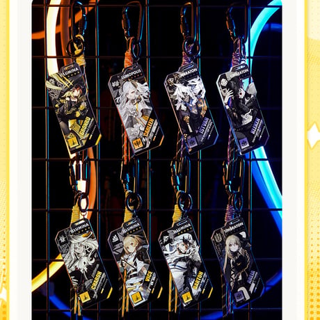 【白夜極光】Alchemy stars 中国発売 アクリルキーホルダー アクキー ストラップ 第一弾（全8種）