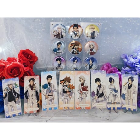 【家庭教師ヒットマンREBORN! × IPSTAR】2025年中国限定 コラボカフェ 「Flower」 シリーズ 等身 記念チケット（全9種）