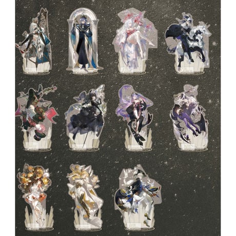 【VirtuaReal × 三月獸】2025年中国POP-UP SHOP 「綺夢之旅」 アクリルスタンド（全22種）