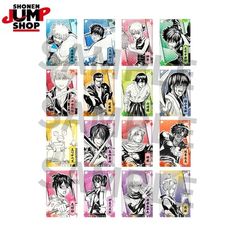 【銀魂】SHONEN JUMP SHOP 上海 ジャンプショップ中国限定 ミニアクリルブロック コレクション 第1弾（全16種）